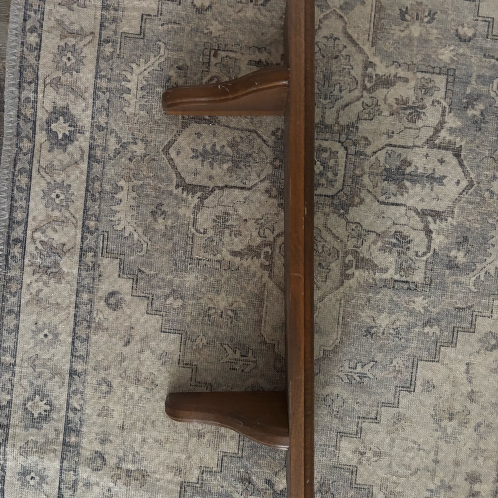 Elegant Brown Wall Shelf - Picture 2 of 3
